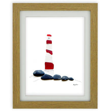 Load image into Gallery viewer, Red & White Lighthouse