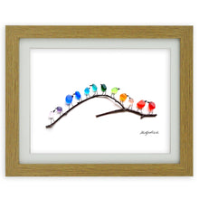 Load image into Gallery viewer, Rainbow Birds on Branch