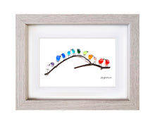Load image into Gallery viewer, Rainbow Birds on Branch