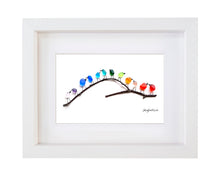 Load image into Gallery viewer, Rainbow Birds on Branch