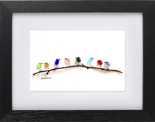 Load image into Gallery viewer, Rainbow Birds on Branch
