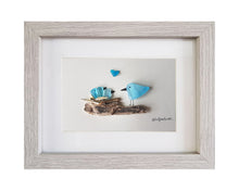 Load image into Gallery viewer, Four Nesting Birds (Blue)