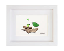 Load image into Gallery viewer, Nesting Birds (Green)