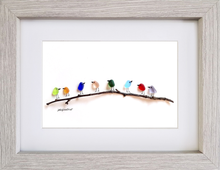 Load image into Gallery viewer, Rainbow Birds on Branch