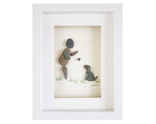 Load image into Gallery viewer, Owner & Sitting Dog