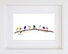 Load image into Gallery viewer, Rainbow Birds on Branch