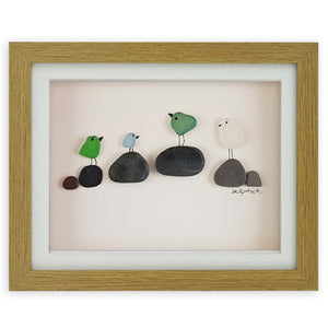 Birds on Rocks