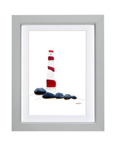 Red & White Lighthouse