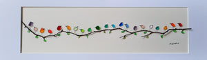 Panoramic Rainbow Birds