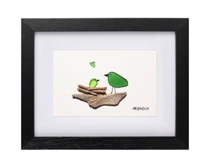 Nesting Birds (Green)