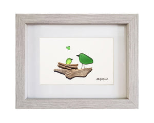 Nesting Birds (Green)