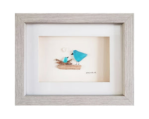 sea glass birds