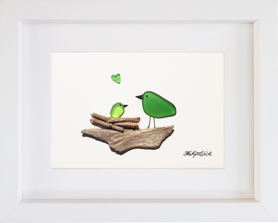 Nesting Birds (Green)