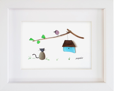 Cat Watching Bird